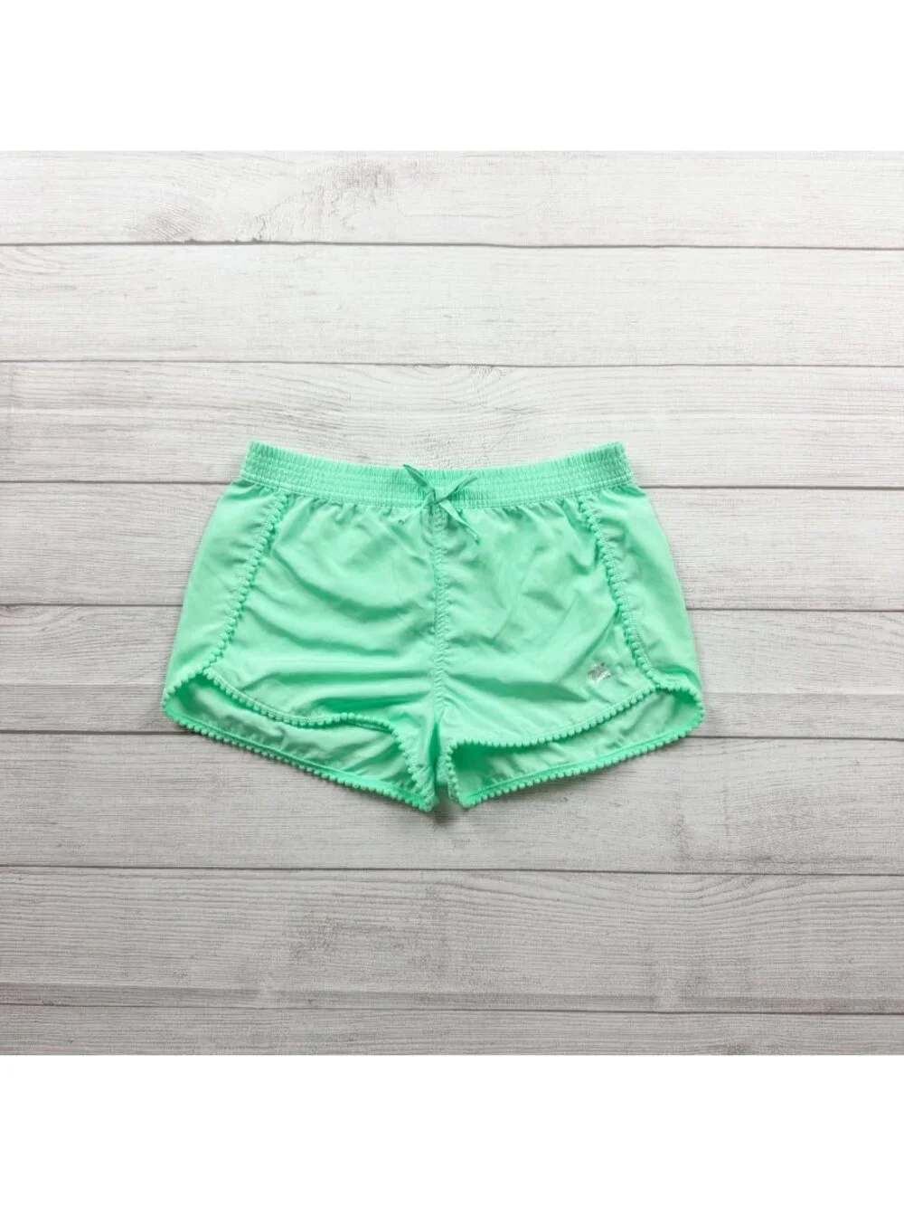 ZeroXposur Swimwear Girls Mint Green Swim Shorts Silky Lightweight Durable XL 16